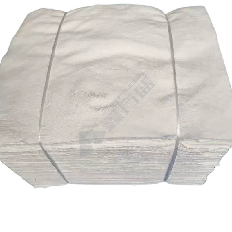 路为工 LWG-XFS-39 白色 标准涤棉擦机布 25kg 40*60cm