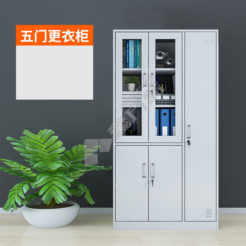 华威洪鑫 hw-007 冷轧钢板 资料文件柜 1850*1180*420mm 0.6mm 本色