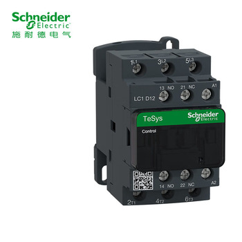 施耐德Schneider TeSys D交流接触器三极LC1D系列9A LC1D09M7 三极 9A 220V 50/60Hz （TeSys D）