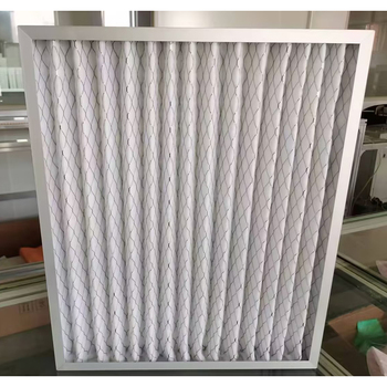 赫尔曼 铝合金框白棉单面覆网打折初效过滤器 G4 590*590*46mm 