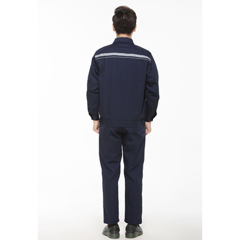 线子祥 XMY-001 防静电工作服 185 藏蓝色 10mm 条纹布