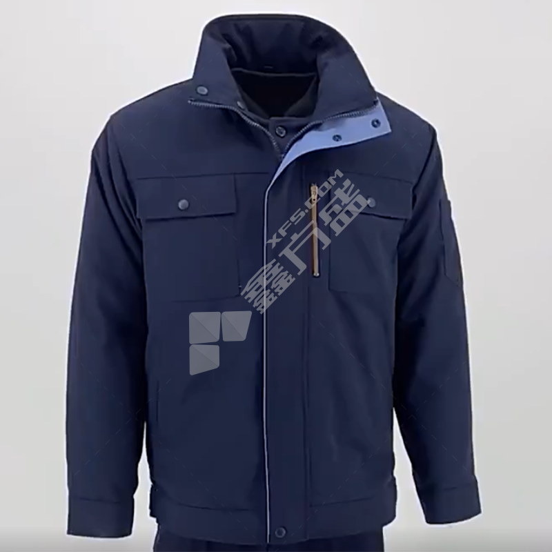 蓝装 DZ-006 冬装防寒保暖工作服上衣 190 藏蓝色