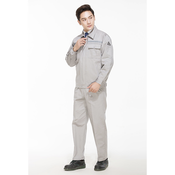 线子祥 XMY-001 防静电工作服 180 浅灰色 10mm 条纹布