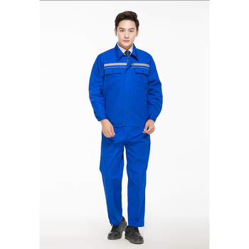 线子祥 XMY-001 防静电工作服 185 宝石蓝 10mm 条纹布