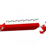 蒂普拓普 HD加强型金属刮片 HM-U8-205