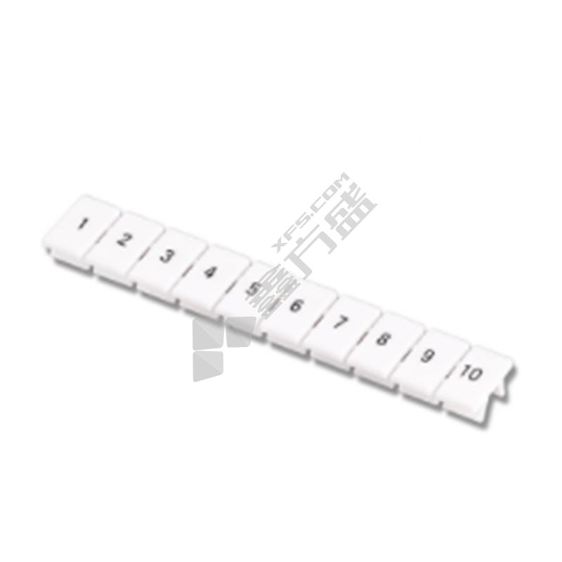 德力西DELIXI 端子板UK-16N UK-16N（ZB12）空白标记条 10位/条