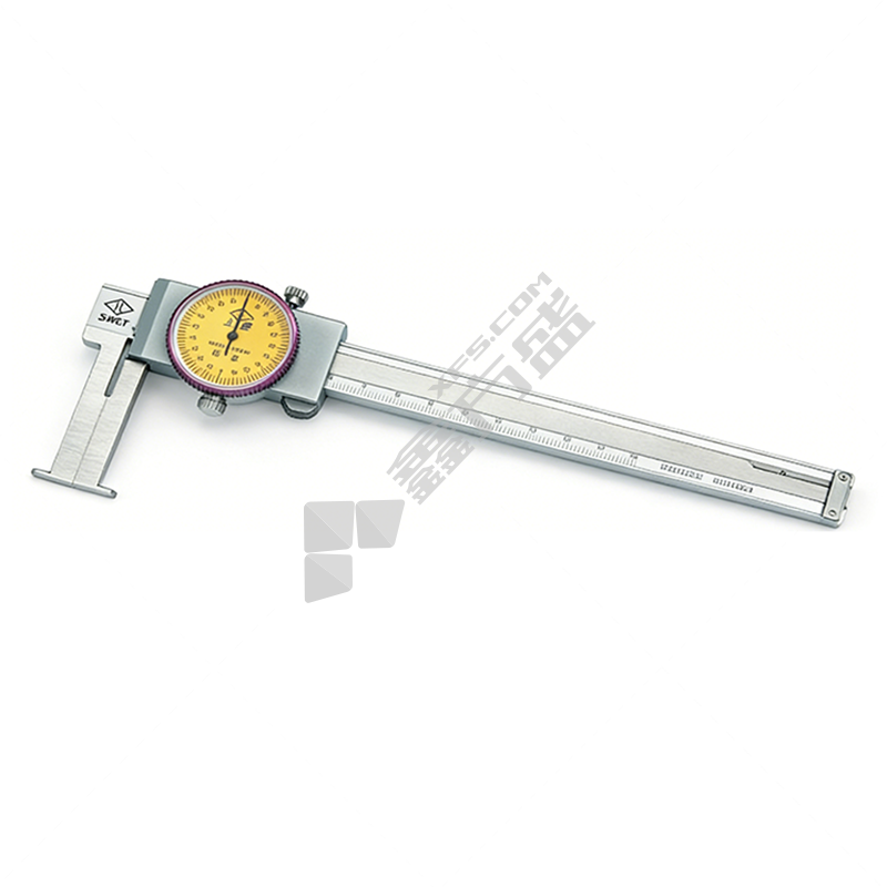 上量 扁头内沟槽带表卡尺 25~150mm ±0.04mm 0.02mm G102-102-101