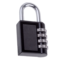 4位密码机械安全锁 50mm 黑色 不同花