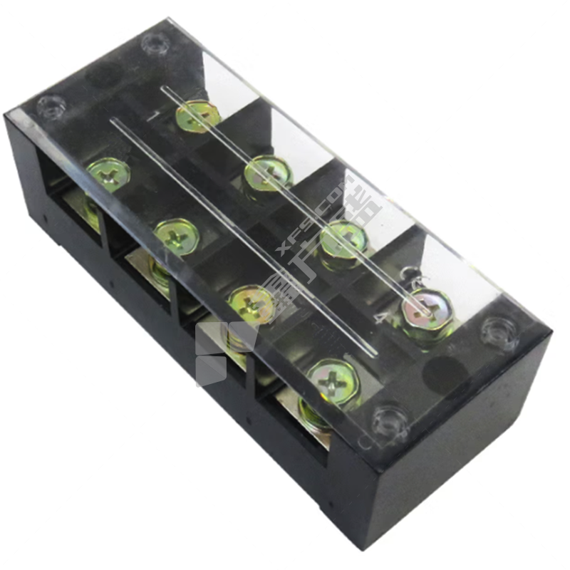 德力西DELIXI 接线端子大电流端子座TC型4P 大电流端子座TC-604 4P 60A