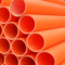 康雨 MPP 原料电力管 250*16mm*6m 橙色