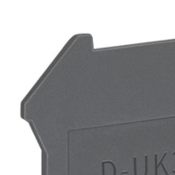 德力西DELIXI 接线端子UK型隔板 UK-6N挡板（D-UK3/10）