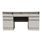 华威洪鑫 七屉钢制办公桌 1200*600*760*0.5mm 本色