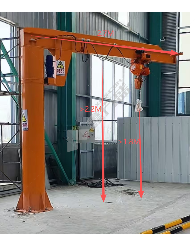 宝塔山 立柱式升降起重机 3T/2.7M/1.8M