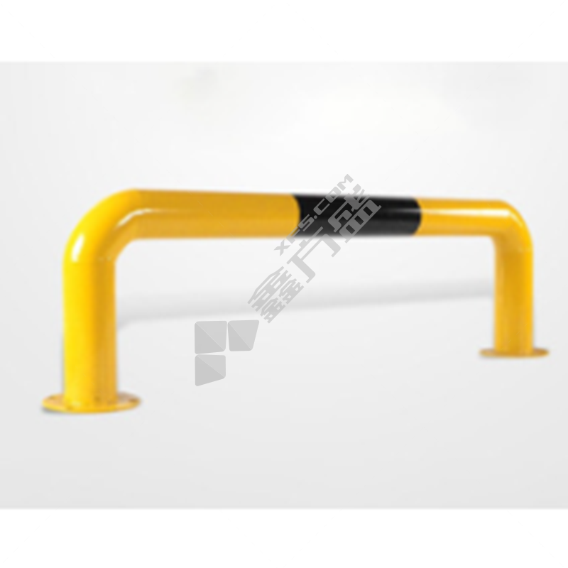 钢管 挡车器 Φ76*2000*100*1.2mm 黄黑色 槽钢型