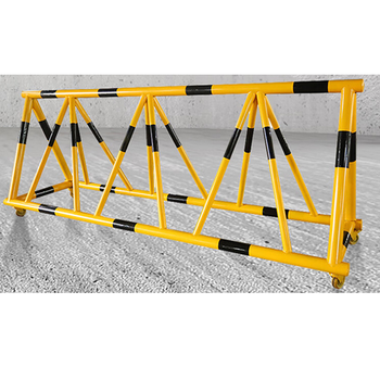 防冲撞移动拒马路障 5000*800*1200mm 黄黑色