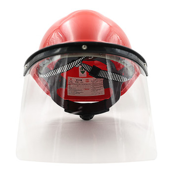 成楷科技 ABS 电力款带面屏安全帽 CKT-MP2099R 红色 旋钮式 一字型