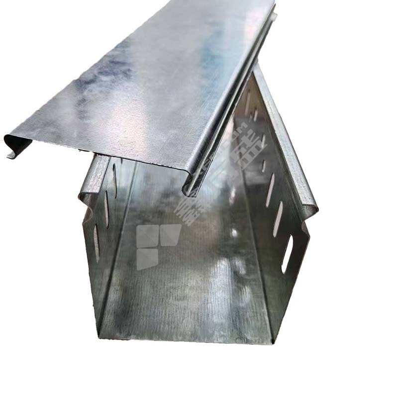 华鲁新昇 含配件 自锁式镀锌槽式桥架 400*100mm 1.5*1.2mm