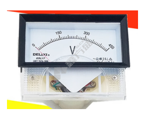 德力西DELIXI  电压表69L17 69L17 电压表 250V