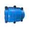 承口哈夫节 DN65 10kg 蓝色