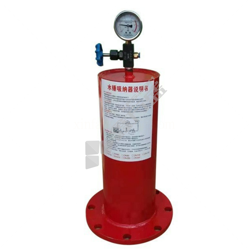 百川通 法兰碳钢水锤吸纳器 YQ9000 DN50 1.6Mpa