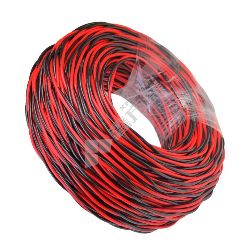 起帆 100米 耐火双绞线 NH-RVS 300/300V 2*1.5平方 红黑色