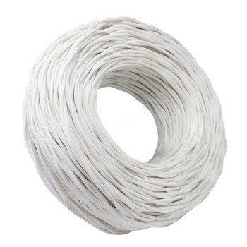 起帆 100米 阻燃C类双绞线 ZC-RVS 300/300V 2*0.75平方 双白色