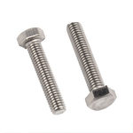 奥展 DIN933 316L不锈钢外六角螺栓 全牙 M16 30mm