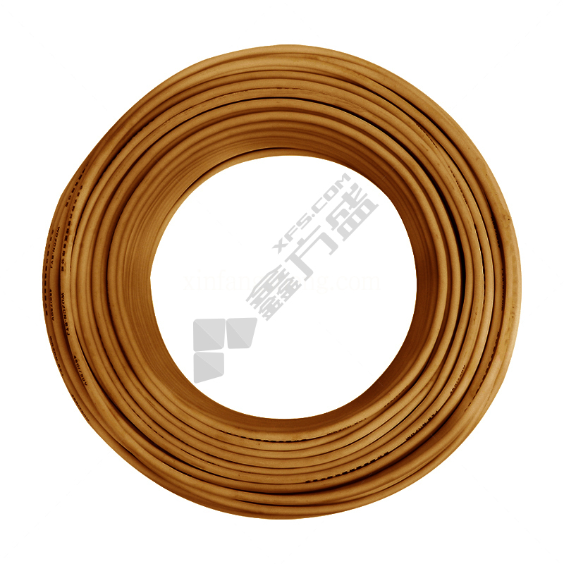 亨通 100米 塑铜电线 BV 450/750V 1*50平方 棕色