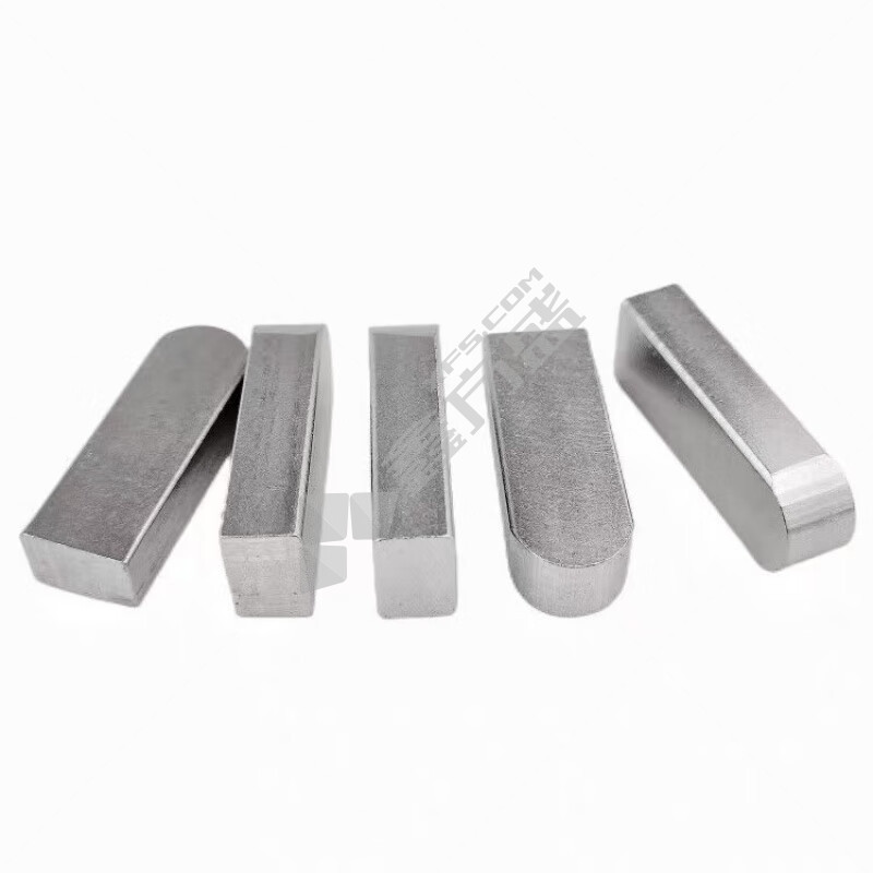 高岛 一端圆形 洗白平键 5mm 5mm 14mm