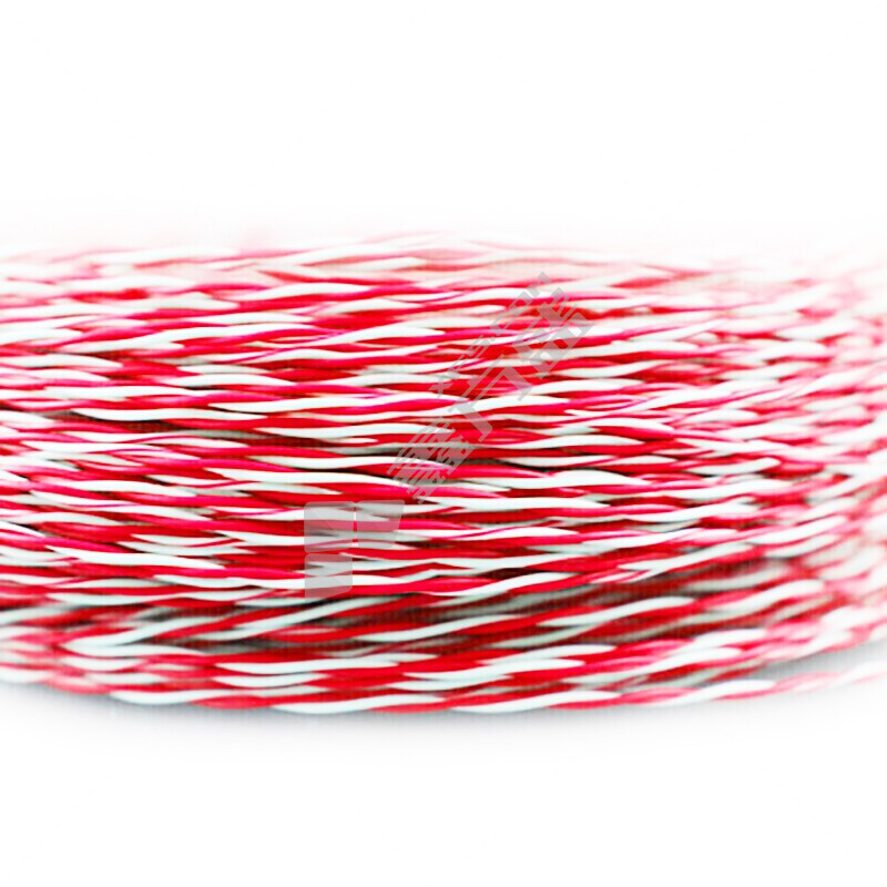 上上 低烟无卤阻燃B类耐火双绞线 WDZBN-RYJS 300/300V 2*1.5平方 红白色