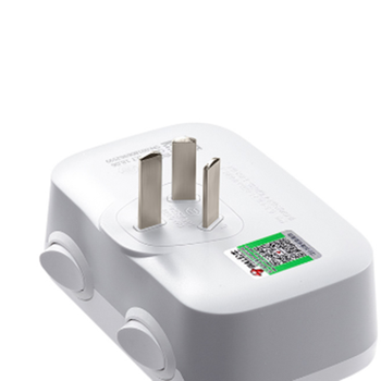 公牛 2位五孔 一转多转换器 GN-9323(重复) 10A 分控开关 无线 白色