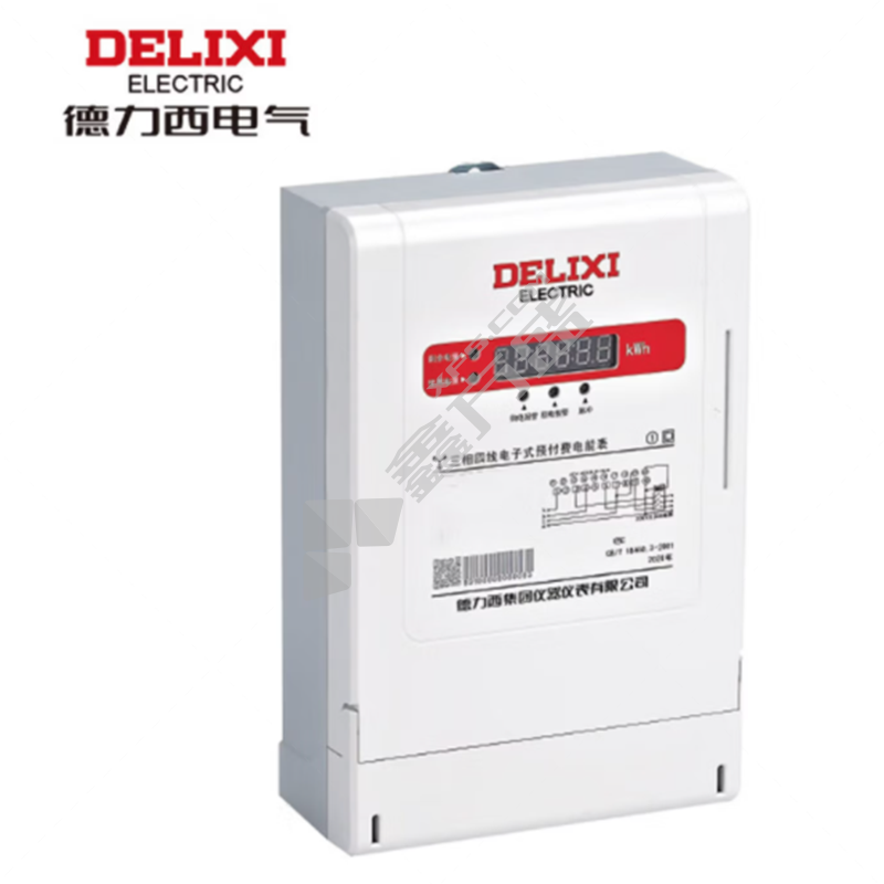 德力西DELIXI DSSY606 领航者互感式电能表 液晶485 3(6)A 1级 380V