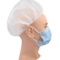 康科健 30g一次性无纺布条帽 均码 白色