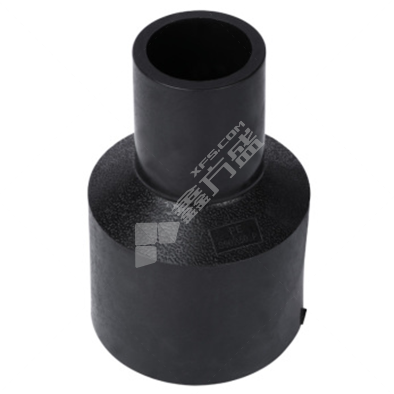红枫 PE给水异径直通 25*20mm 1.25Mpa 黑色