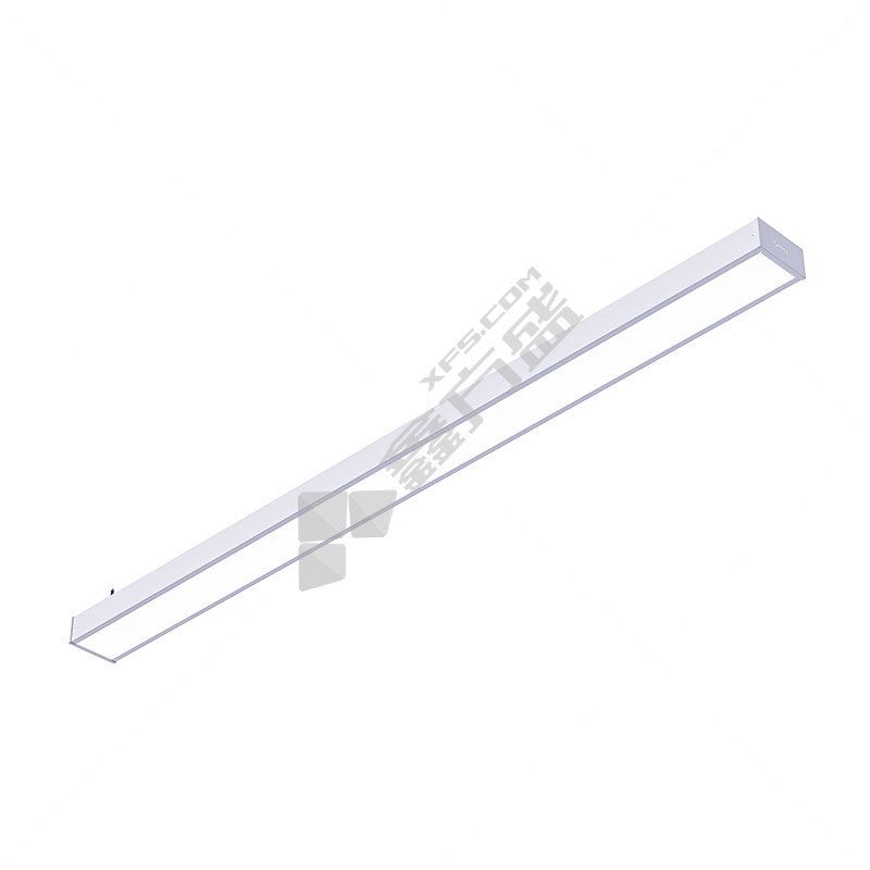 欧普 品逸系列 白框直角吊装线条灯 LBG0212002503 26W 5700K 100*1200mm 220V