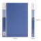 得力 5004 资料册 A4 蓝色 40页