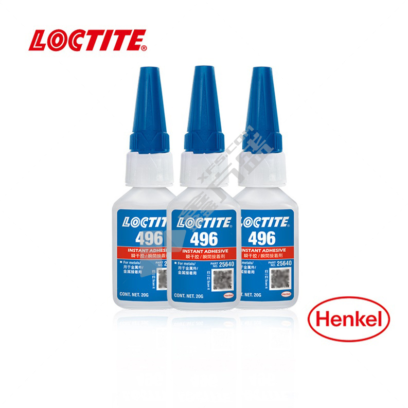 乐泰 瞬干胶496 20g  496