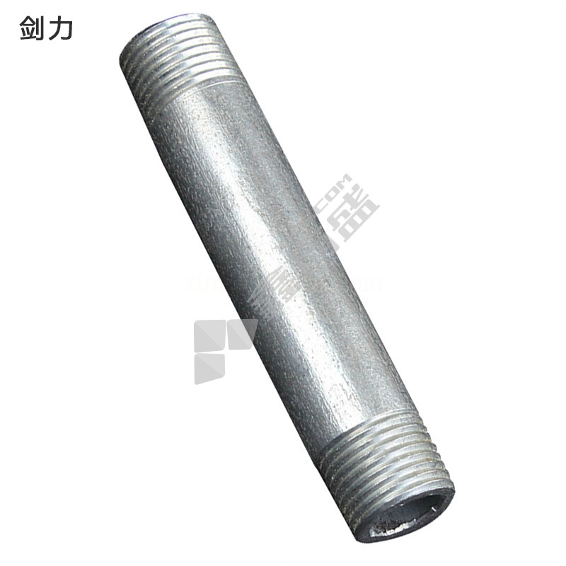 白熟铁加长对丝 DN15*200mm