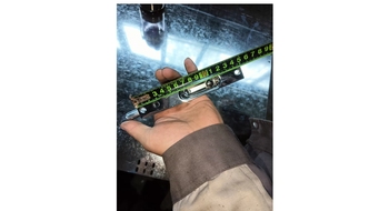 众旺 锌合金 防火门实心暗插销 6寸