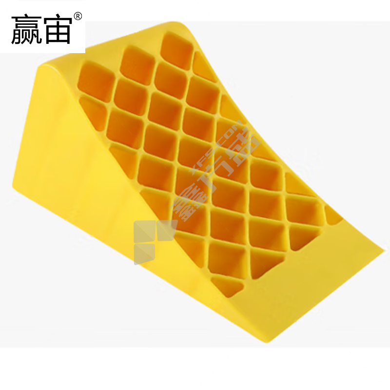 赢宙 塑料 加强款止退器（带贴片底座） 450*200*250mm 黄色