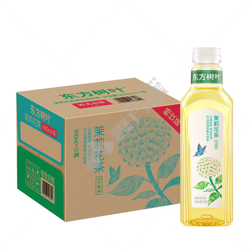 农夫山泉 茉莉花茶饮料 900ml 茉莉花味 12瓶/箱