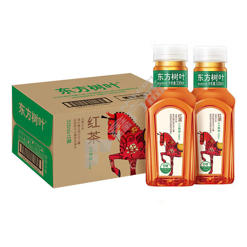 农夫山泉 红茶饮料 335ml 红茶味 15瓶/箱
