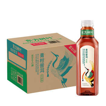 农夫山泉 青柑普洱茶饮料 900ml 青柑普洱茶味 12瓶/箱