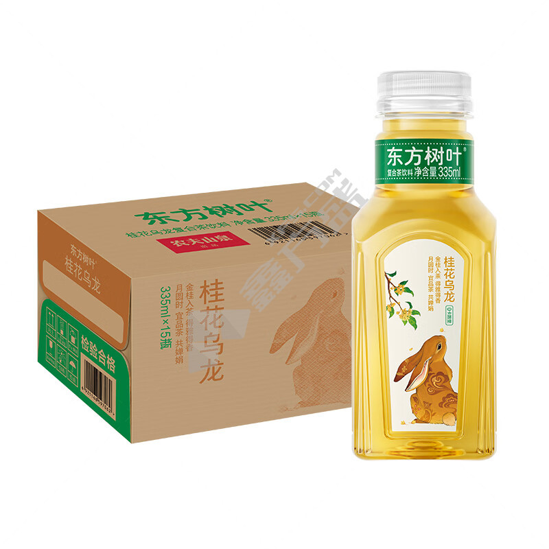 农夫山泉 桂花乌龙饮料 335ml 桂花乌龙味 15瓶/箱