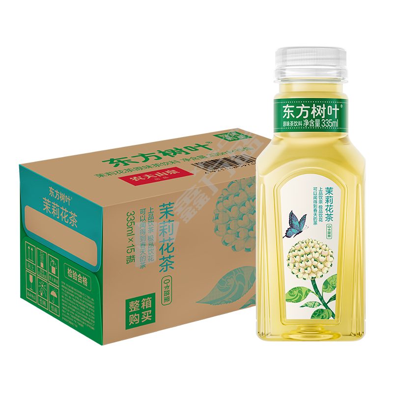 农夫山泉 茉莉花茶饮料 335ml 茉莉花味 15瓶/箱