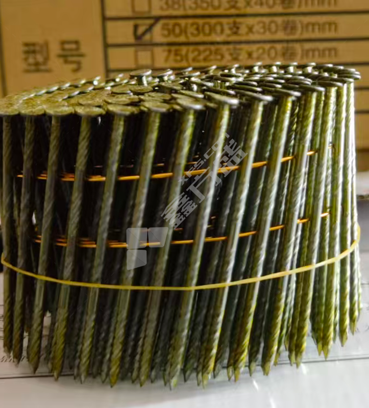 美特 气动卷排钉 2.5mm*50mm螺纹