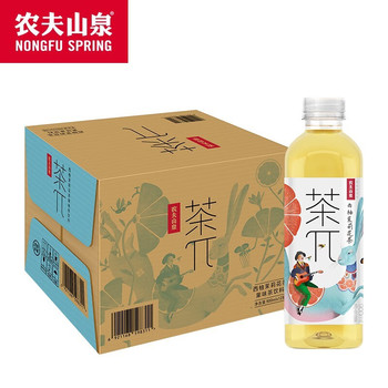 农夫山泉 茶π西柚茉莉花茶饮料 900ml 西柚茉莉花茶味 12瓶/箱