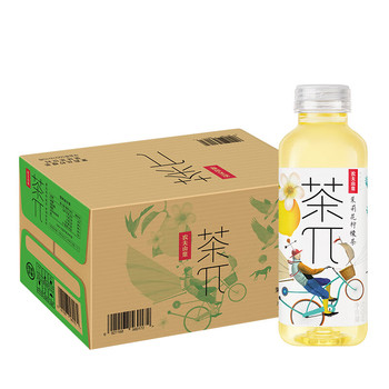 农夫山泉 茶π茉莉花柠檬茶饮料 500ml 茉莉花柠檬茶味 15瓶/箱
