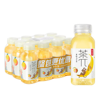 农夫山泉 茶π蜜桃乌龙茶饮料 250ml 蜜桃乌龙茶味 12瓶/箱