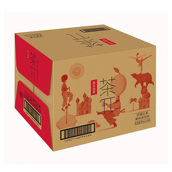 农夫山泉 茶π柠檬红茶饮料 900ml 柠檬红茶味 12瓶/箱